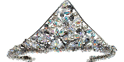 Tiara made with SWAROVSKI ELEMENTS