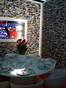 Who needs wall paper if you collect postcards?