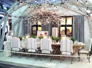 Cherry Blossom Chandelier Room at AD Home Show 2014