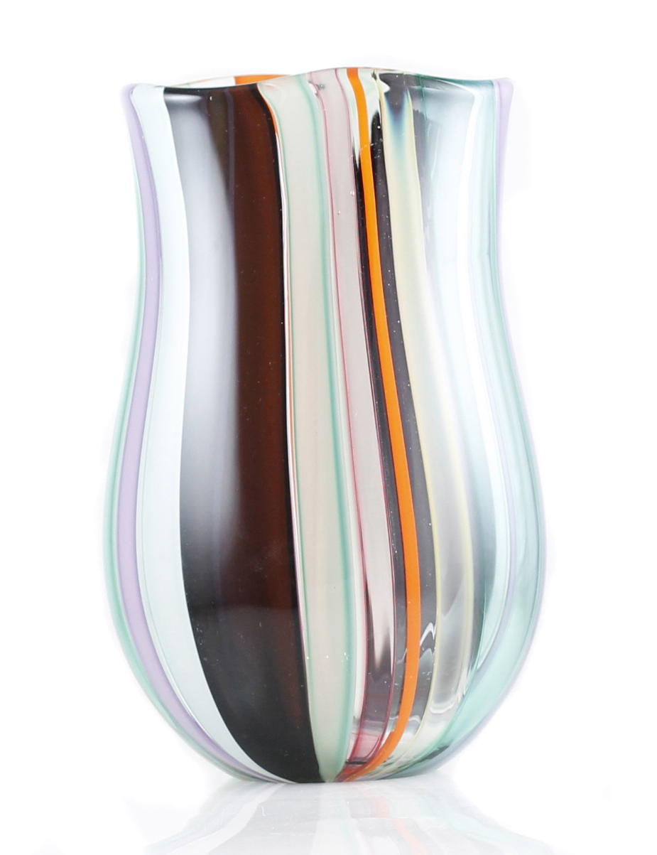 hand_blown_vase_graffiti_Karen_Curtis_1