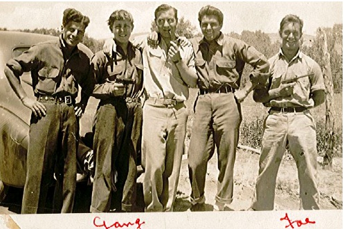 Joseph Yarrow The Yarrow gang including joseph yarrow from massachusetts 1940's photograph